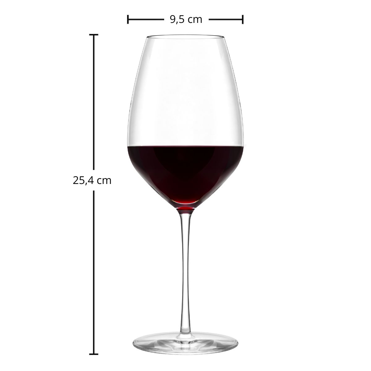Bordeauxglas | Fino - Stölzle Lausitz | 655 ml (6 Stk)