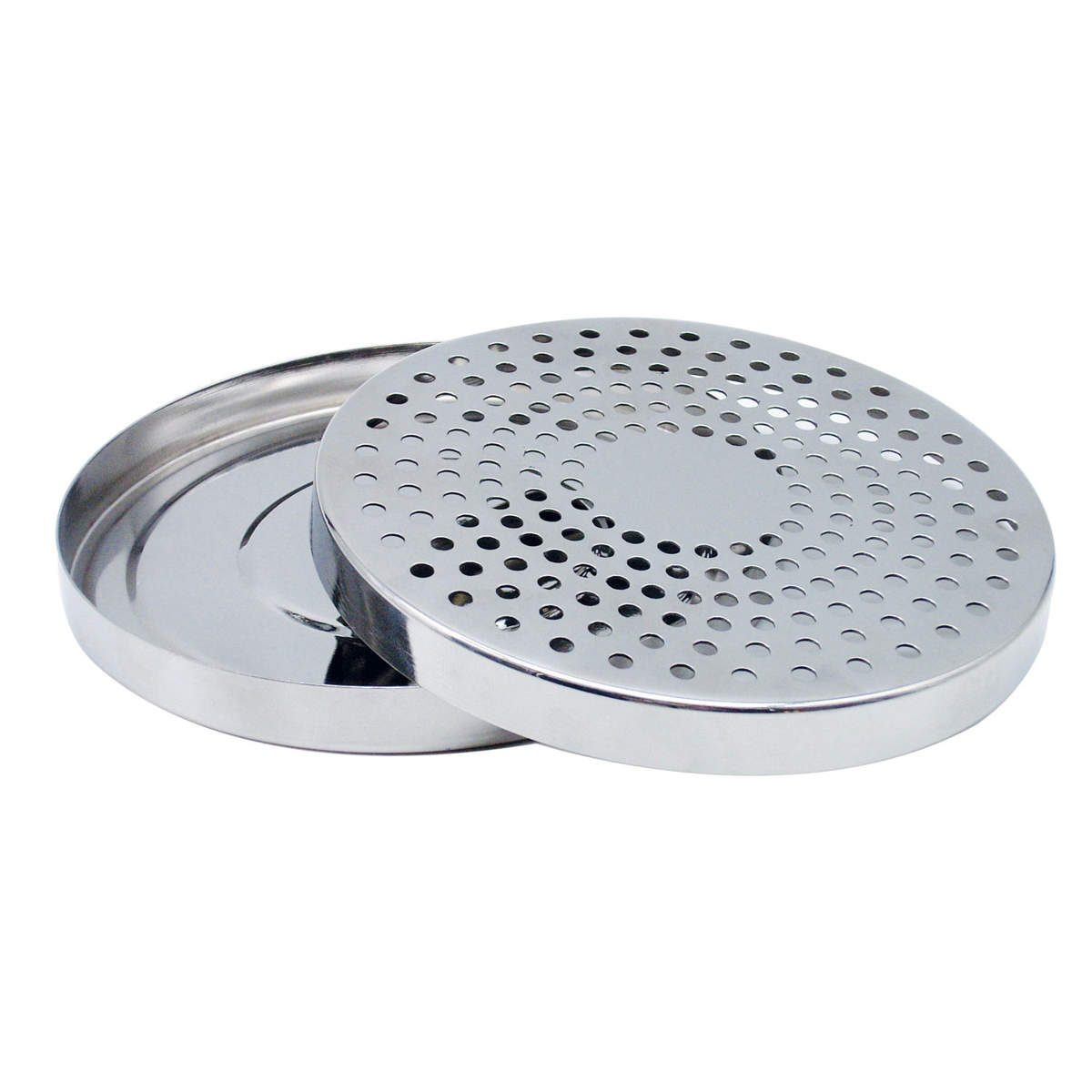 Tropfblech - Edelstahl | 14,5 cm - Silber