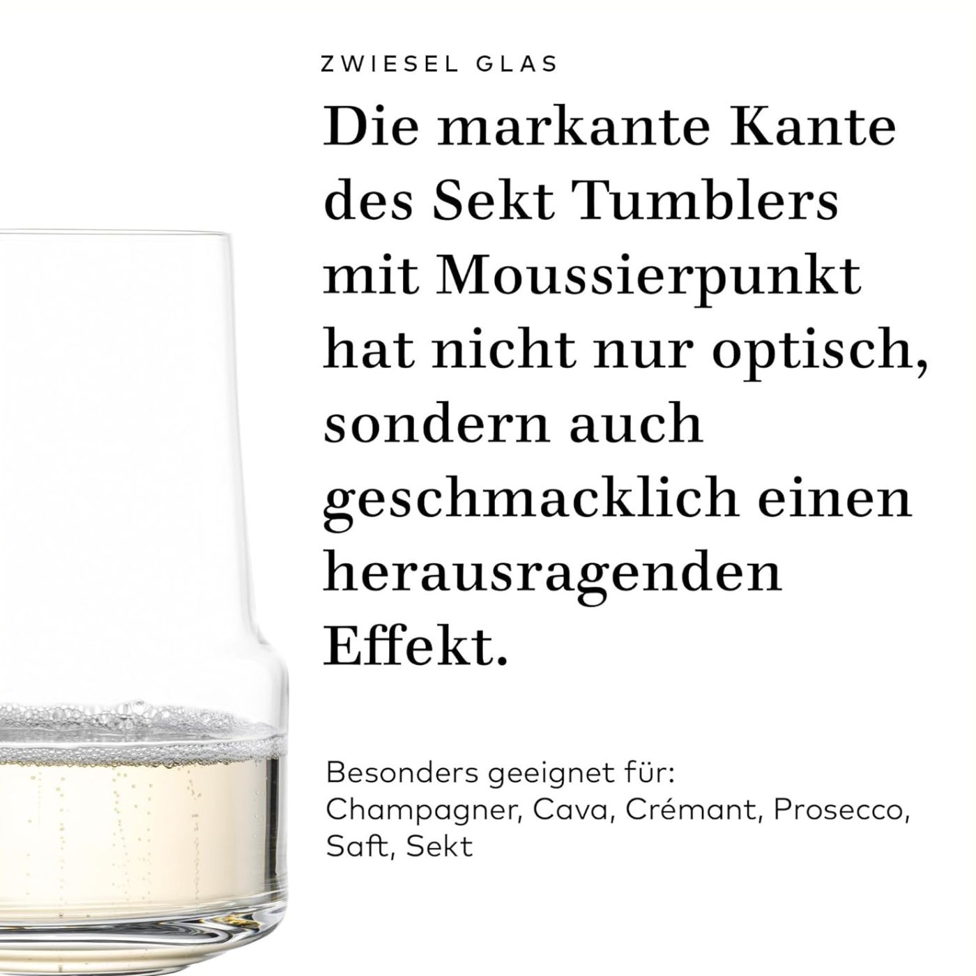 Sekt Tumbler | Up - Zwiesel Glas | 410 ml (6 Stk)