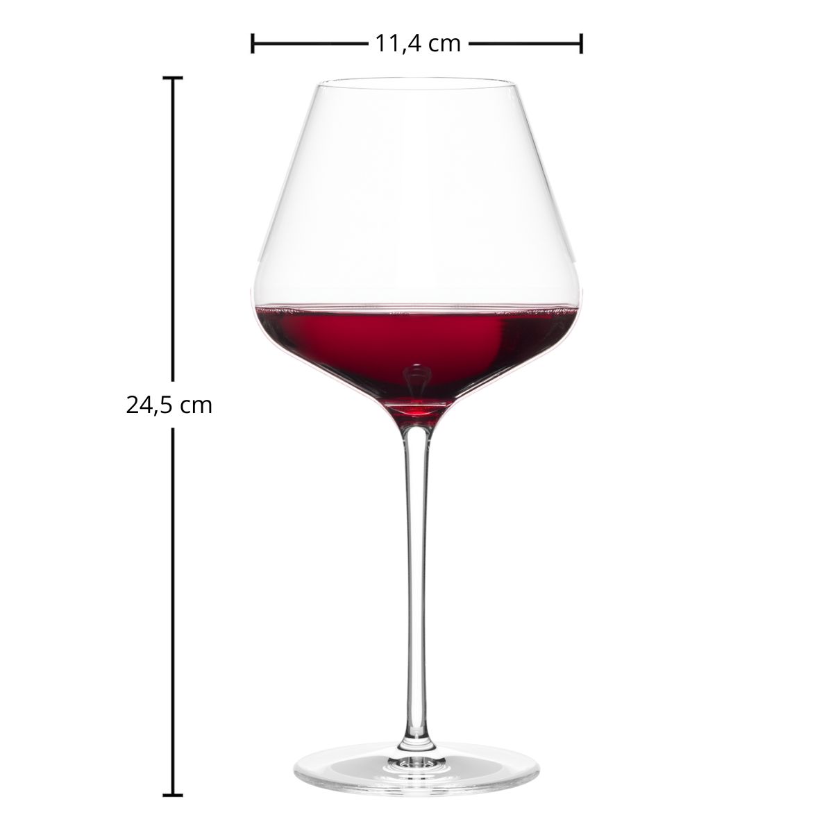 Burgunderglas | Q1 - Stölzle Lausitz | 650 ml (6 Stk)