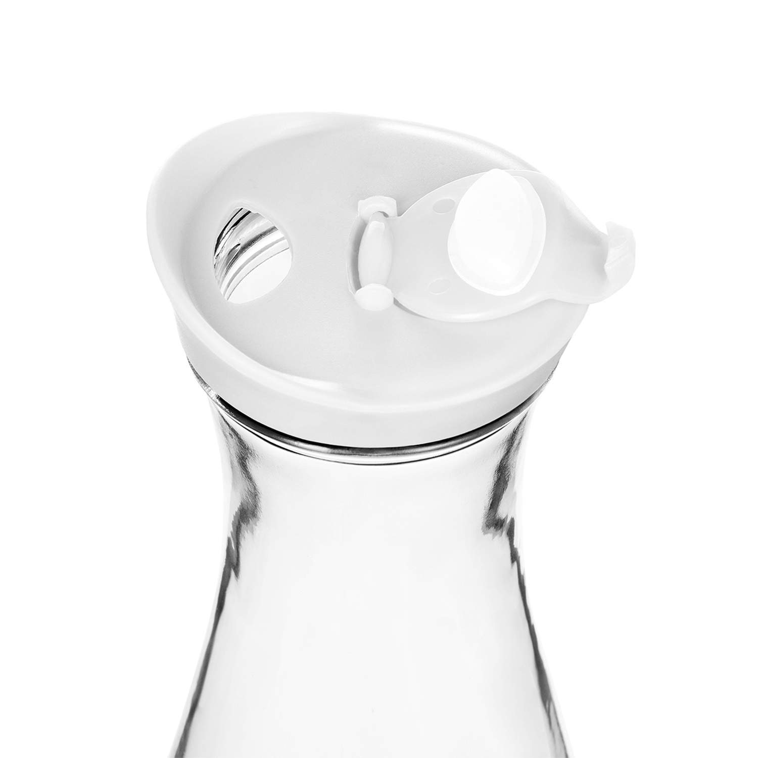 Glaskaraffe mit Deckel | 1 L