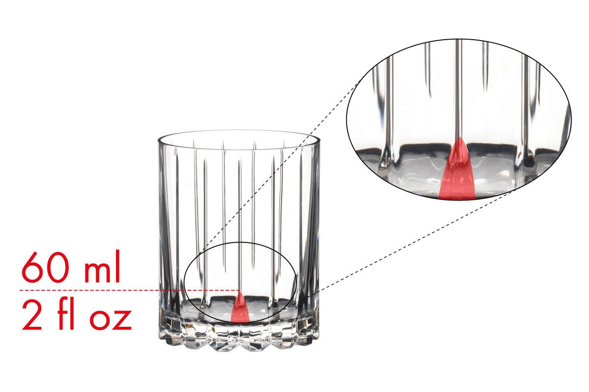 Double Rocks Glas | Drink Specific Glasware - Riedel Bar | 370 ml (2 Stk)