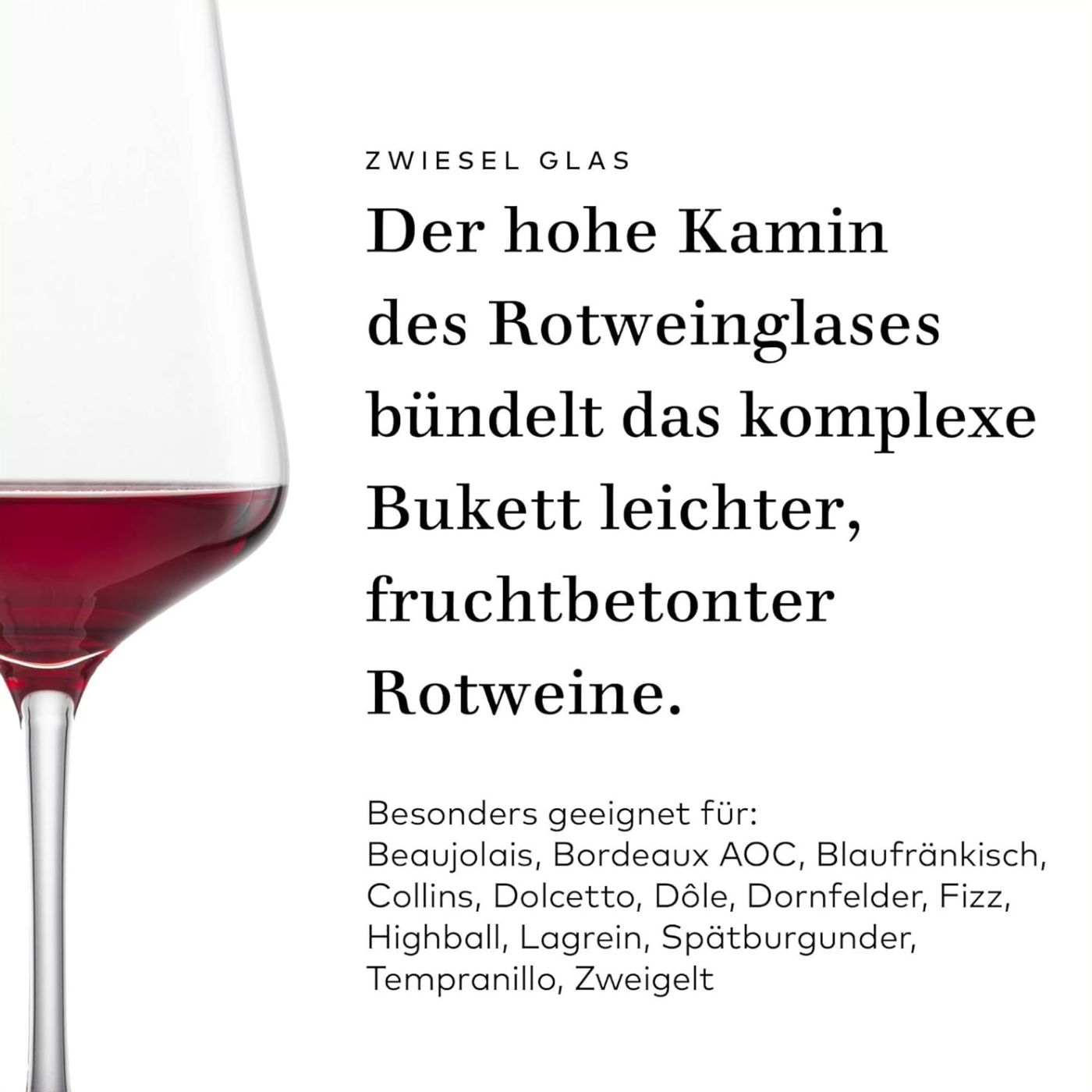 Rotweinweinglas "Beaujolais" | Fine - Schott Zwiesel | 490 ml (6 Stk)