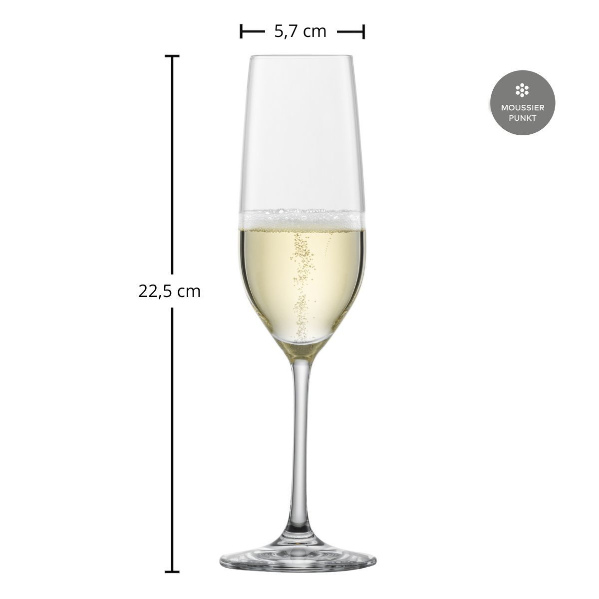 Sektglas | Vina - Schott Zwiesel | 230 ml (6 Stk)
