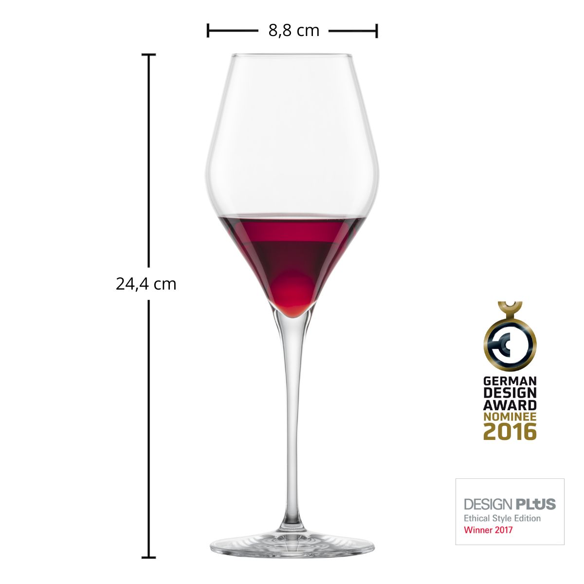 Rotweinweinglas | Finesse - Schott Zwiesel | 440 ml (6 Stk)