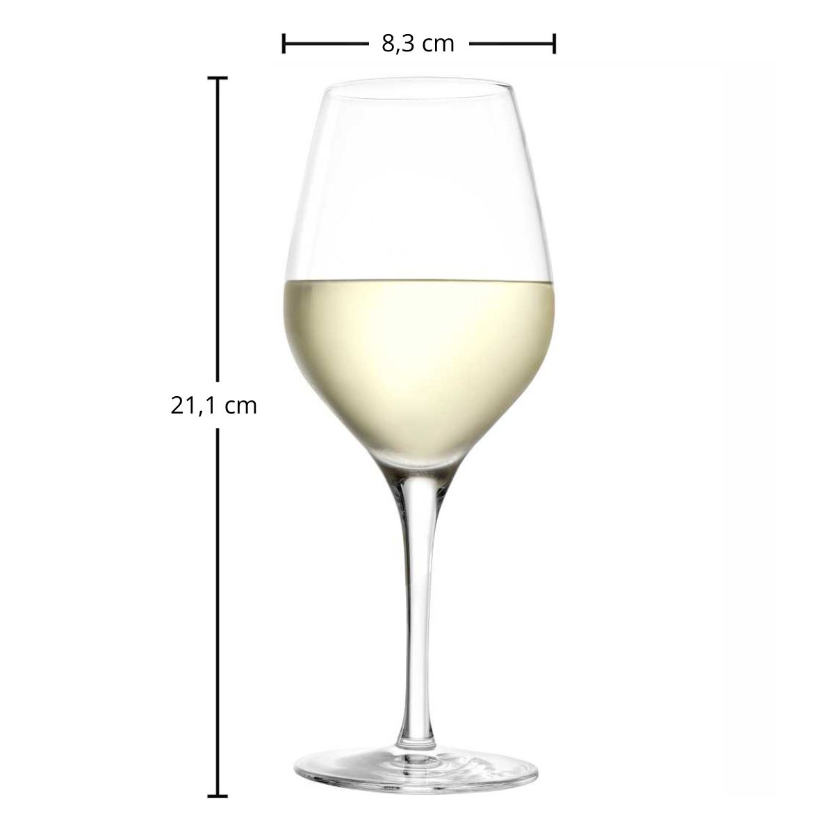 Weinglas Universal | Exquisit - Stölzle Lausitz | 420 ml (6 Stk)