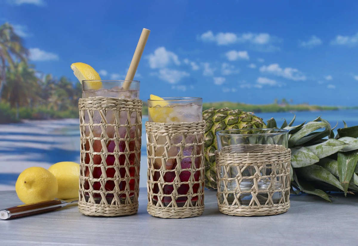 Highball Glas - Seegras Korb | 300 ml