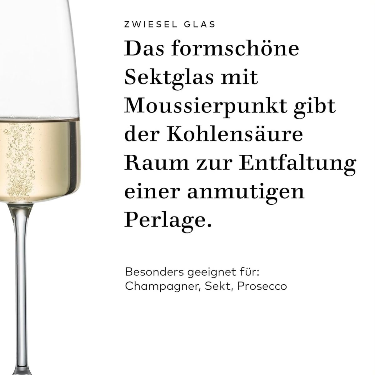 Sektglas | Sensa - Zwiesel Glas | 390 ml (6 Stk)