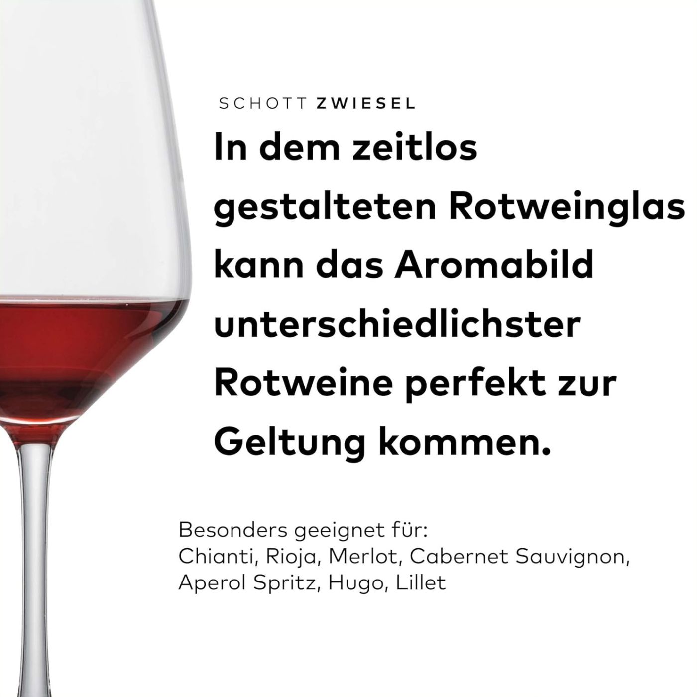 Rotweinglas | Taste - Schott Zwiesel | 0,2l Eiche - 500 ml (6 Stk)
