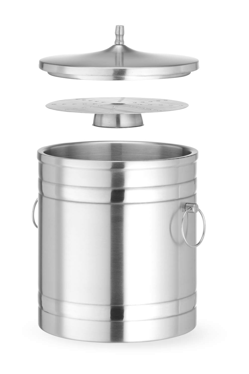 Eiseimer doppelwandig | Edelstahl - 5L