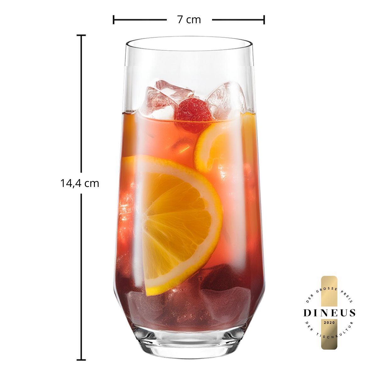 Longdrinkglas | Quatrophil - Stölzle Lausitz | 390 ml (6 Stk)