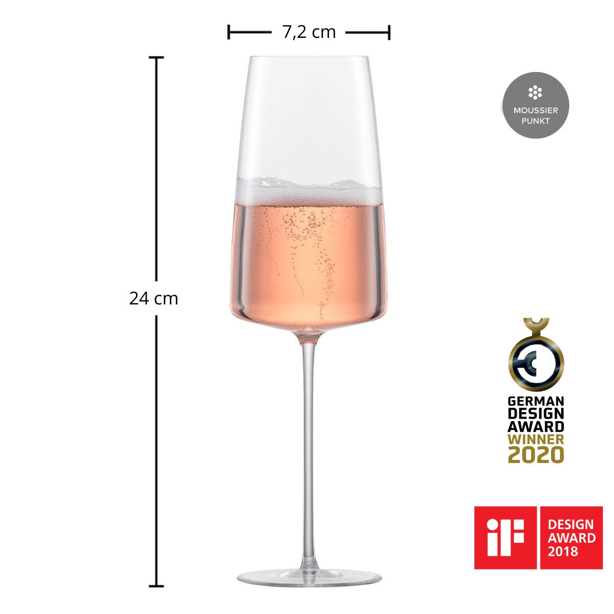 Sektglas | Vivami - Zwiesel Glas | 410 ml (6 Stk)