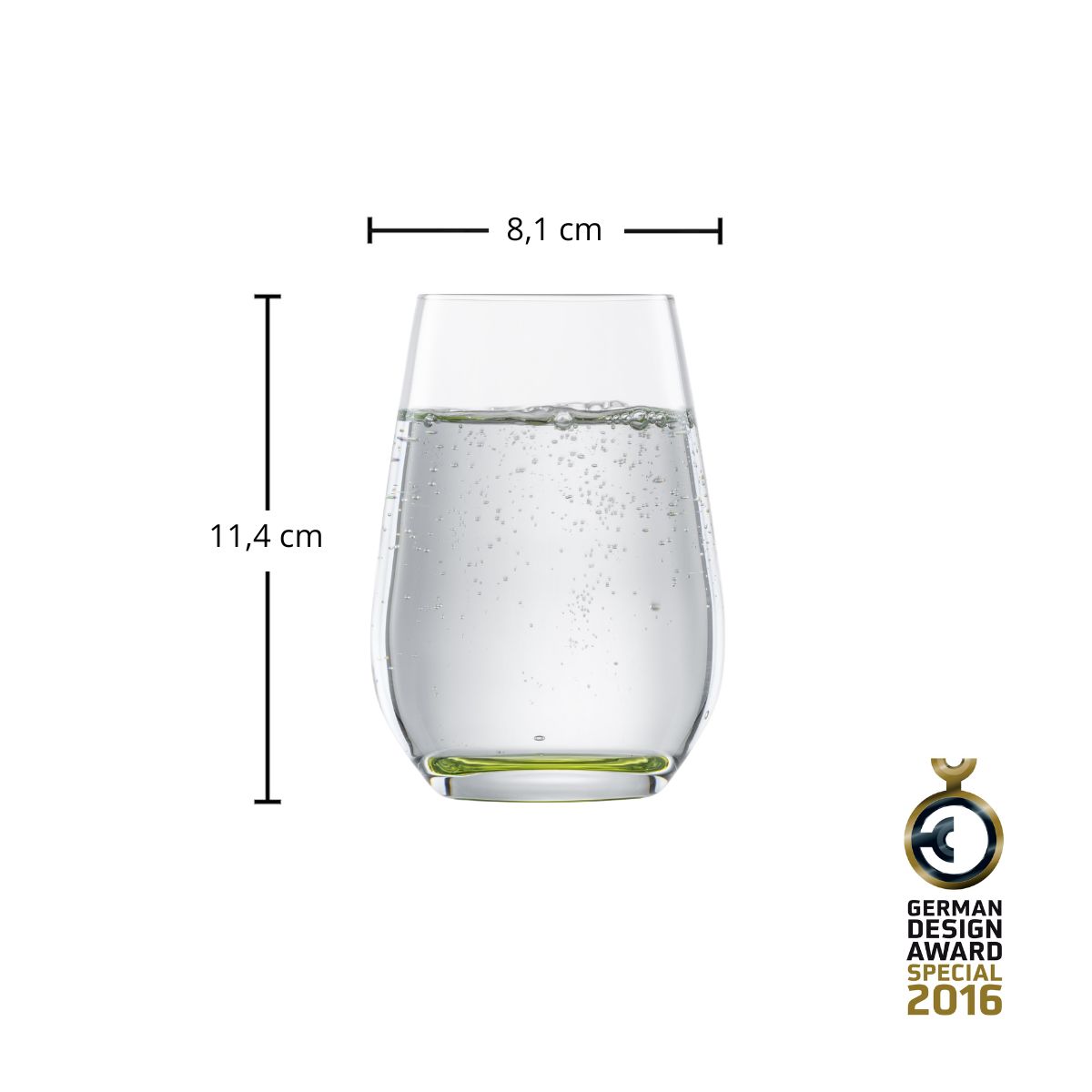 Wassergläser | Vina Touch - Schott Zwiesel | Grün - 390 ml (6 Stk)