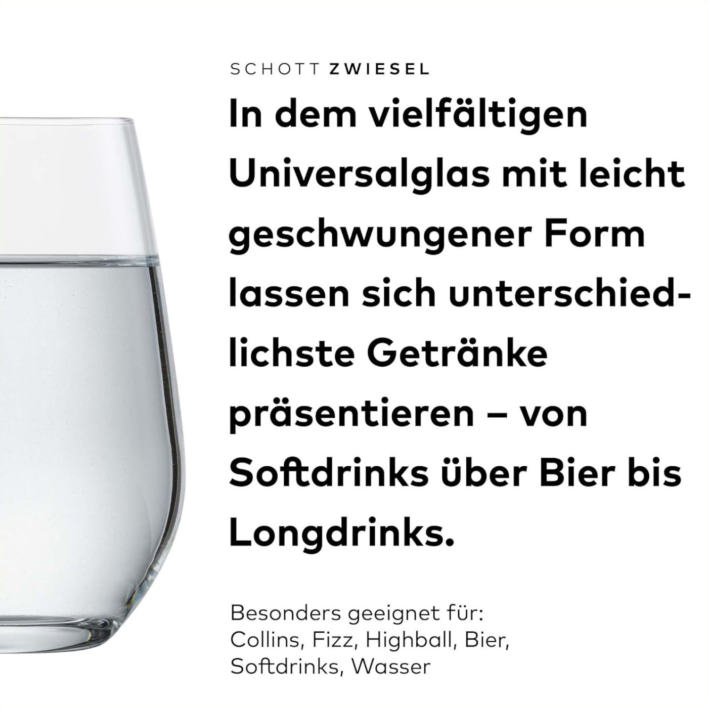 Wassergläser groß | Vina - Schott Zwiesel | 550 ml (6 Stk)