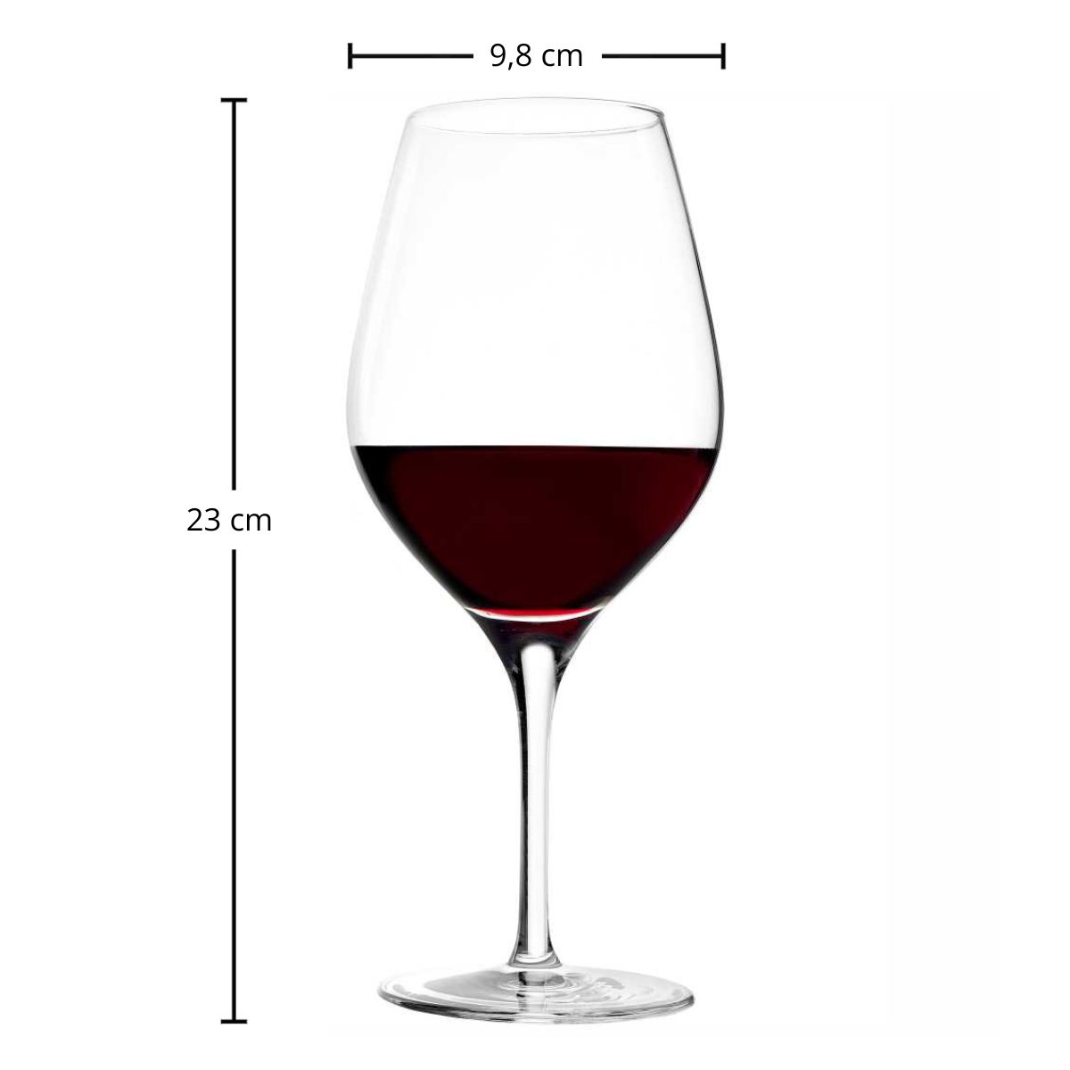 Bordeauxglas | Exquisit - Stölzle Lausitz | 645 ml (6 Stk)