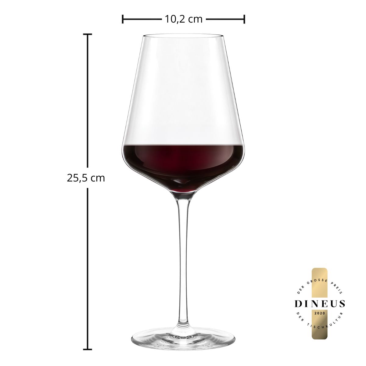 Bordeauxglas | Quatrophil - Stölzle Lausitz | 0,2l Eiche - 645 ml (6 Stk)