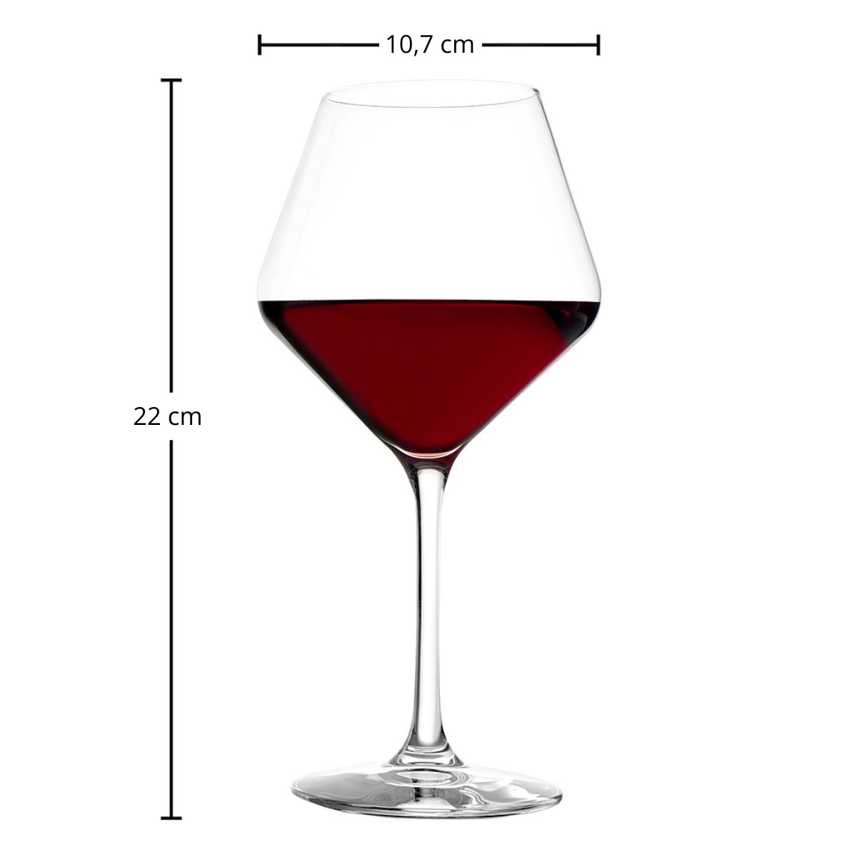 Burgunderglas | Revolution - Stölzle Lausitz | 0,2l Eiche - 545 ml (6 Stk)