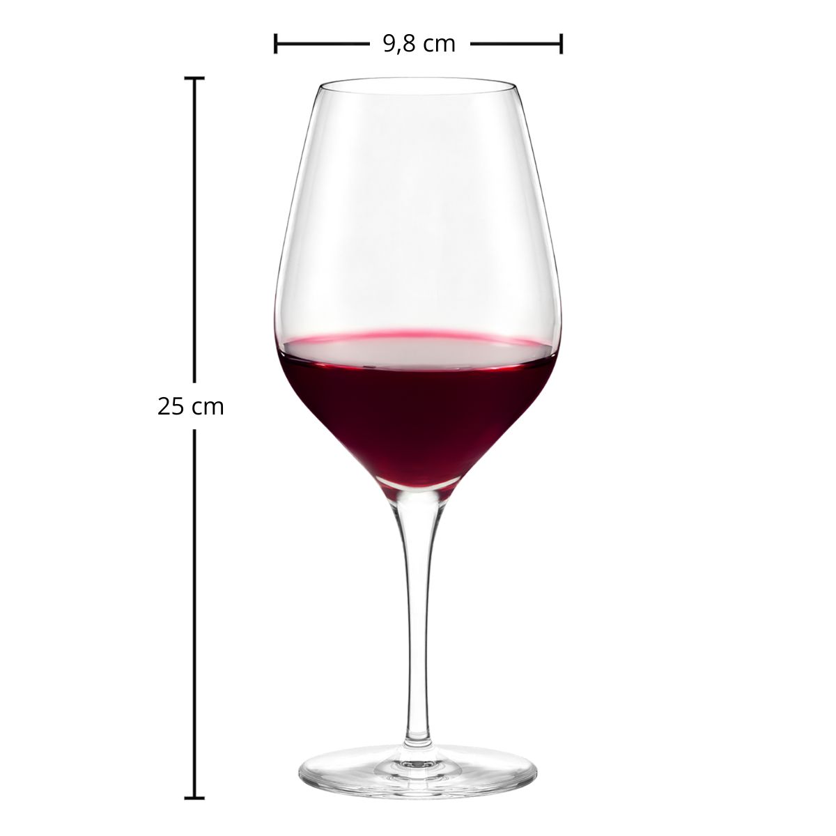 Bordeauxglas | Exquisit Royal - Stölzle Lausitz | 645 ml (6 Stk)