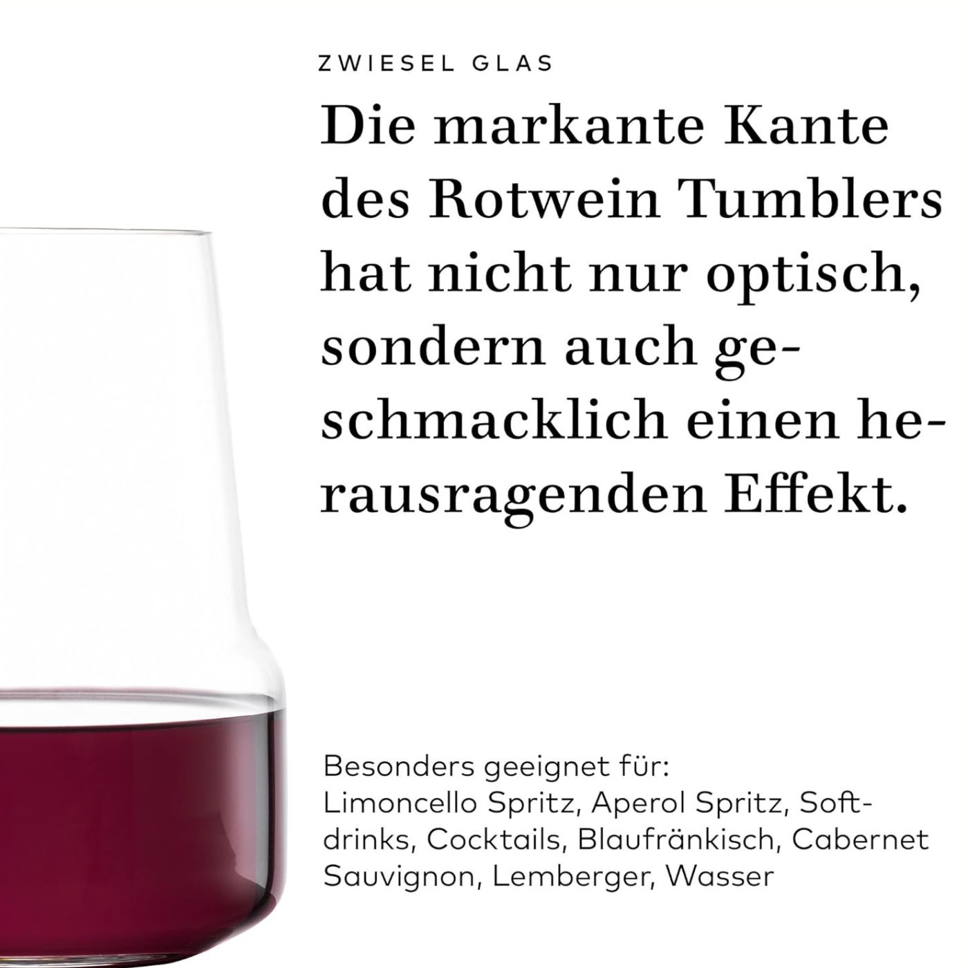 Rotwein Tumbler | Up - Zwiesel Glas | 550 ml (6 Stk)