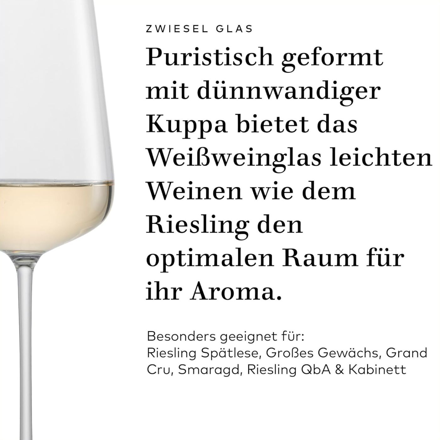 Riesling Weißweinglas | Verbelle - Zwiesel Glas | 410 ml (6 Stk)