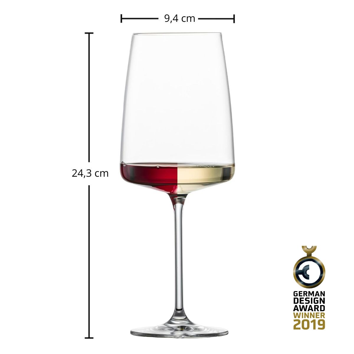 Weinglas Kraftvoll & Würzig | Sensa - Zwiesel Glas | 660 ml (6 Stk)