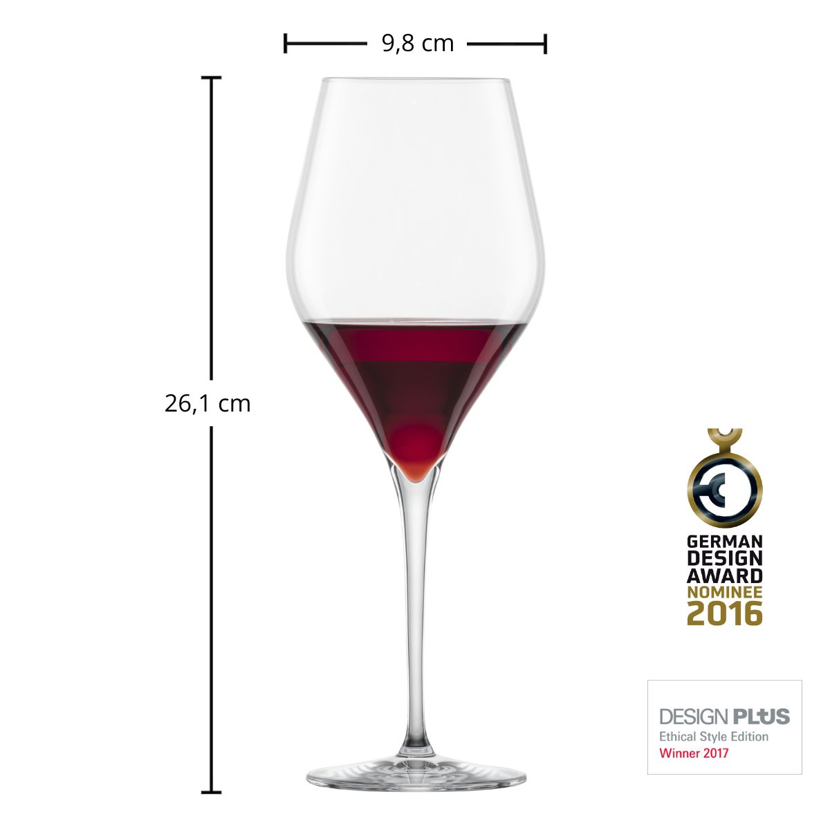 Bordeaux Weinglas | Finesse - Schott Zwiesel | 630 ml (6 Stk)