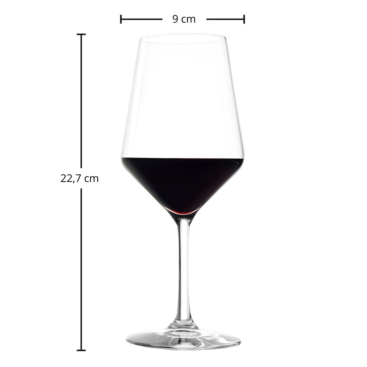 Rotweinglas | Revolution - Stölzle Lausitz | 0,15l Eiche - 490 ml (6 Stk)