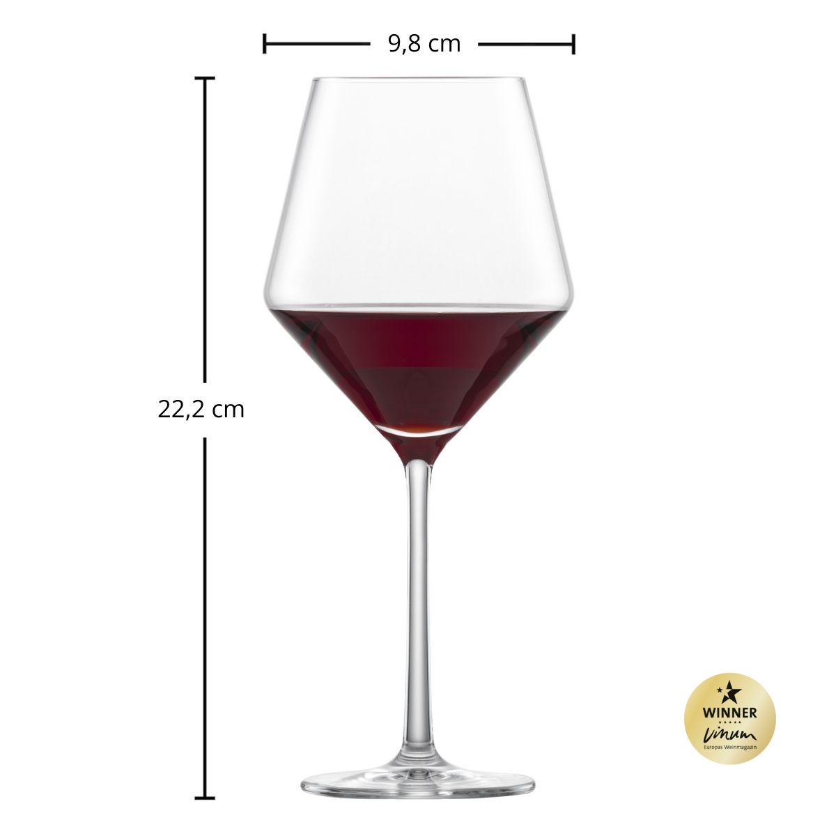 Beaujolais Rotweinglas | Pure - Schott Zwiesel | 470 ml (6 Stk)