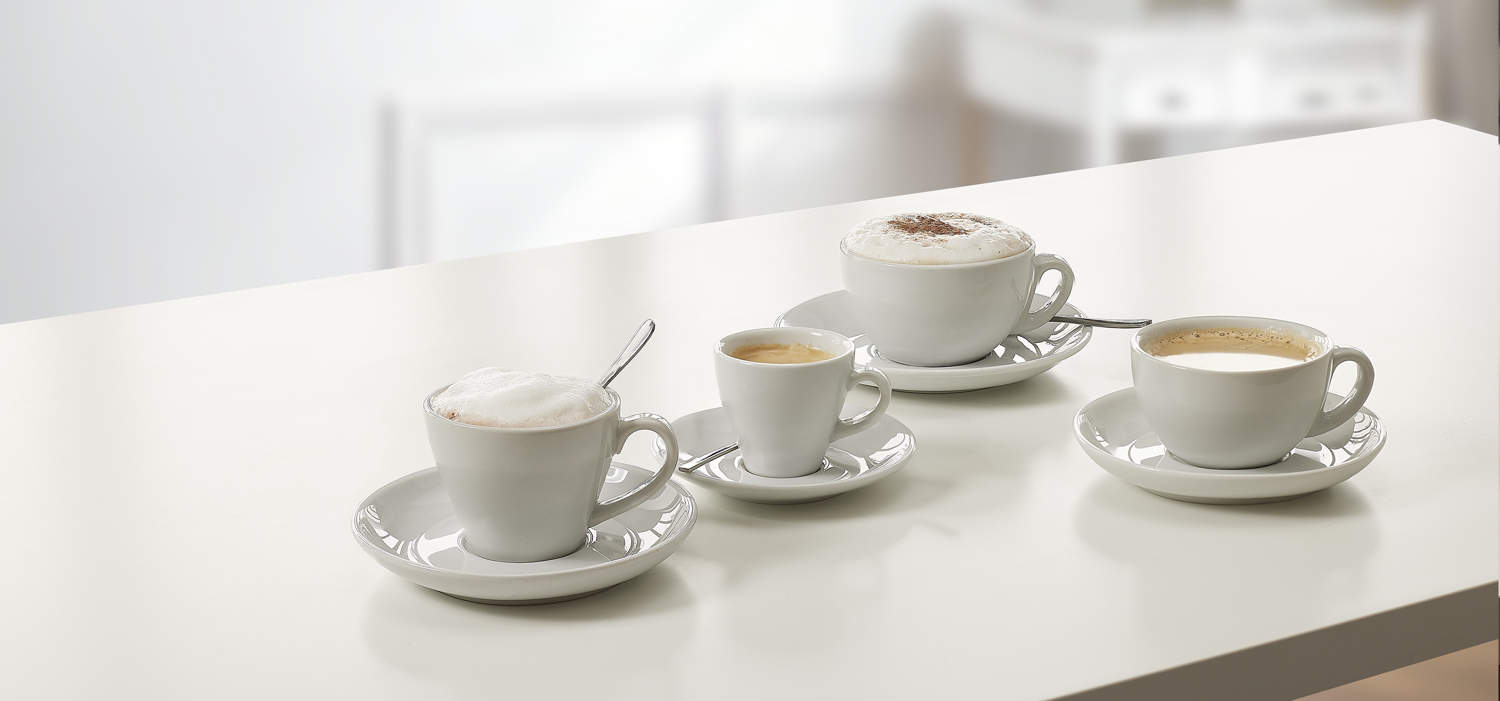 Cappuccino Tasse - Italia White | Weiß - 200 ml