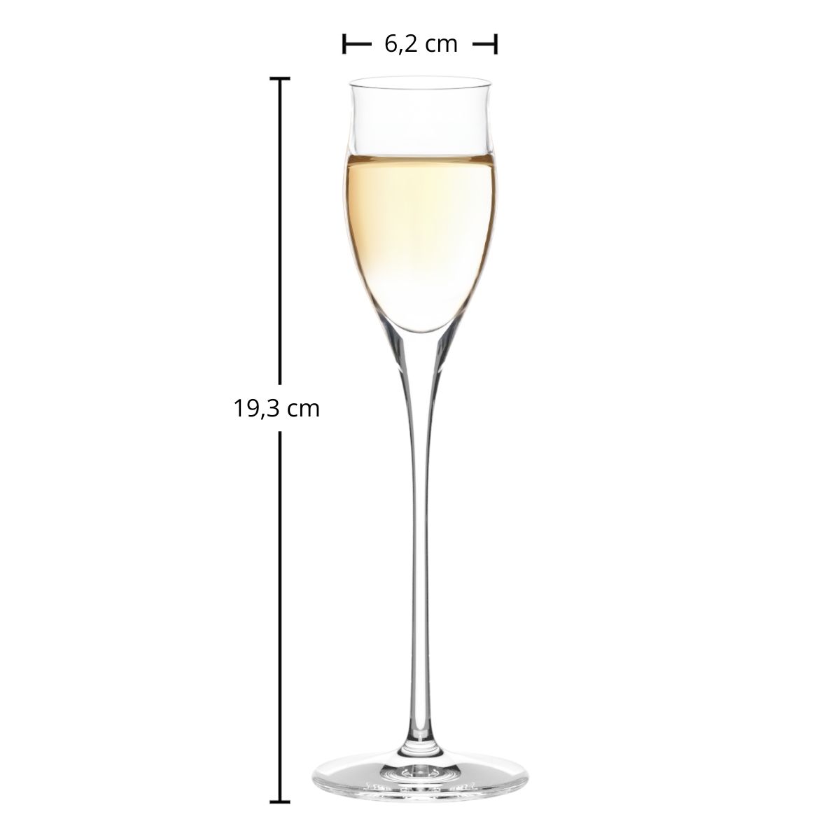 Edelbrand Glas | Q1 - Stölzle Lausitz | 60 ml (6 Stk)