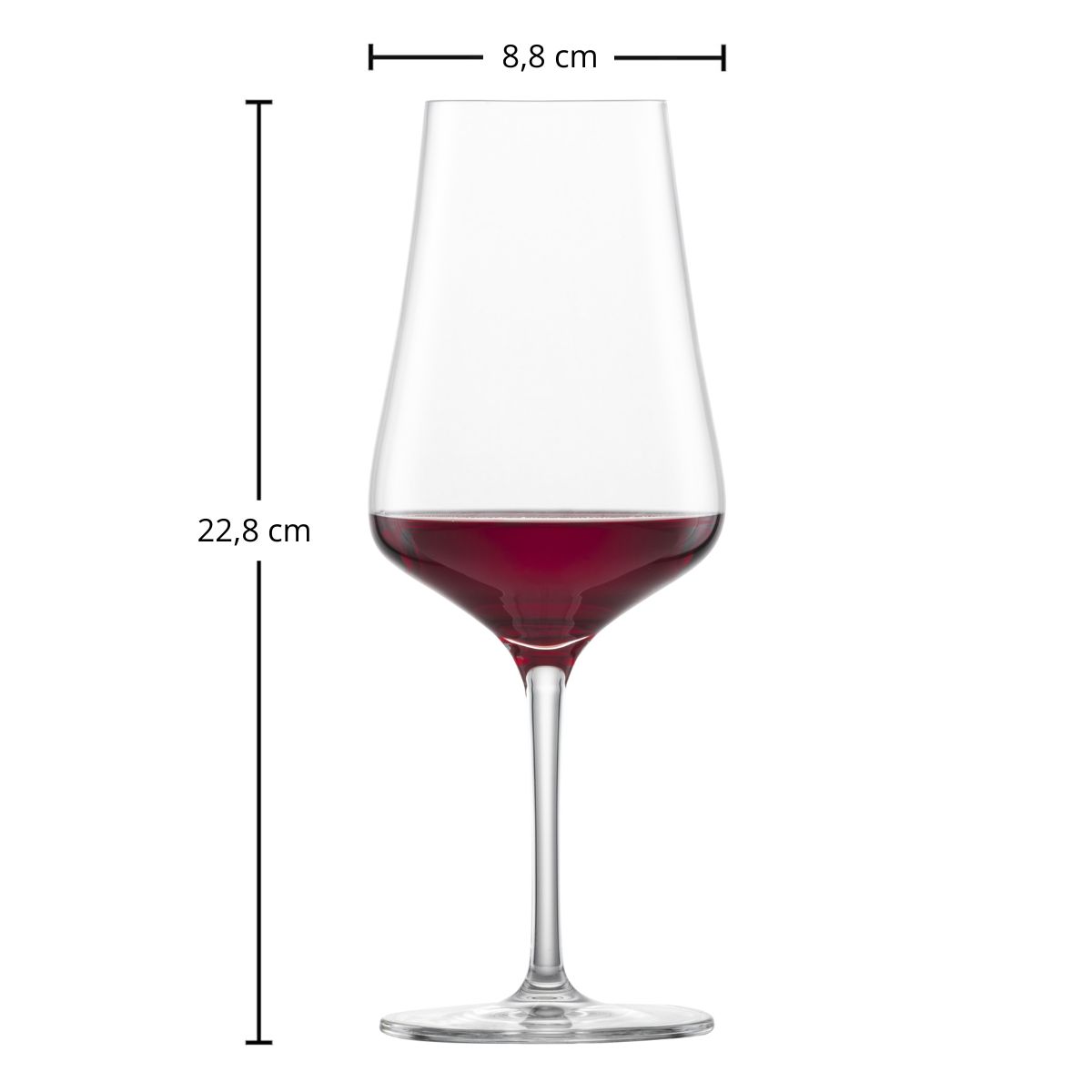 Rotweinweinglas "Beaujolais" | Fine - Schott Zwiesel | 490 ml (6 Stk)
