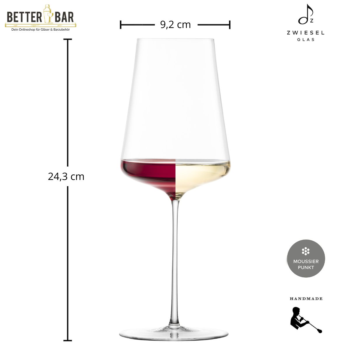 Allroundglas Zwiesel Glas x Dreissigacker | 560 ml (6 Stk)