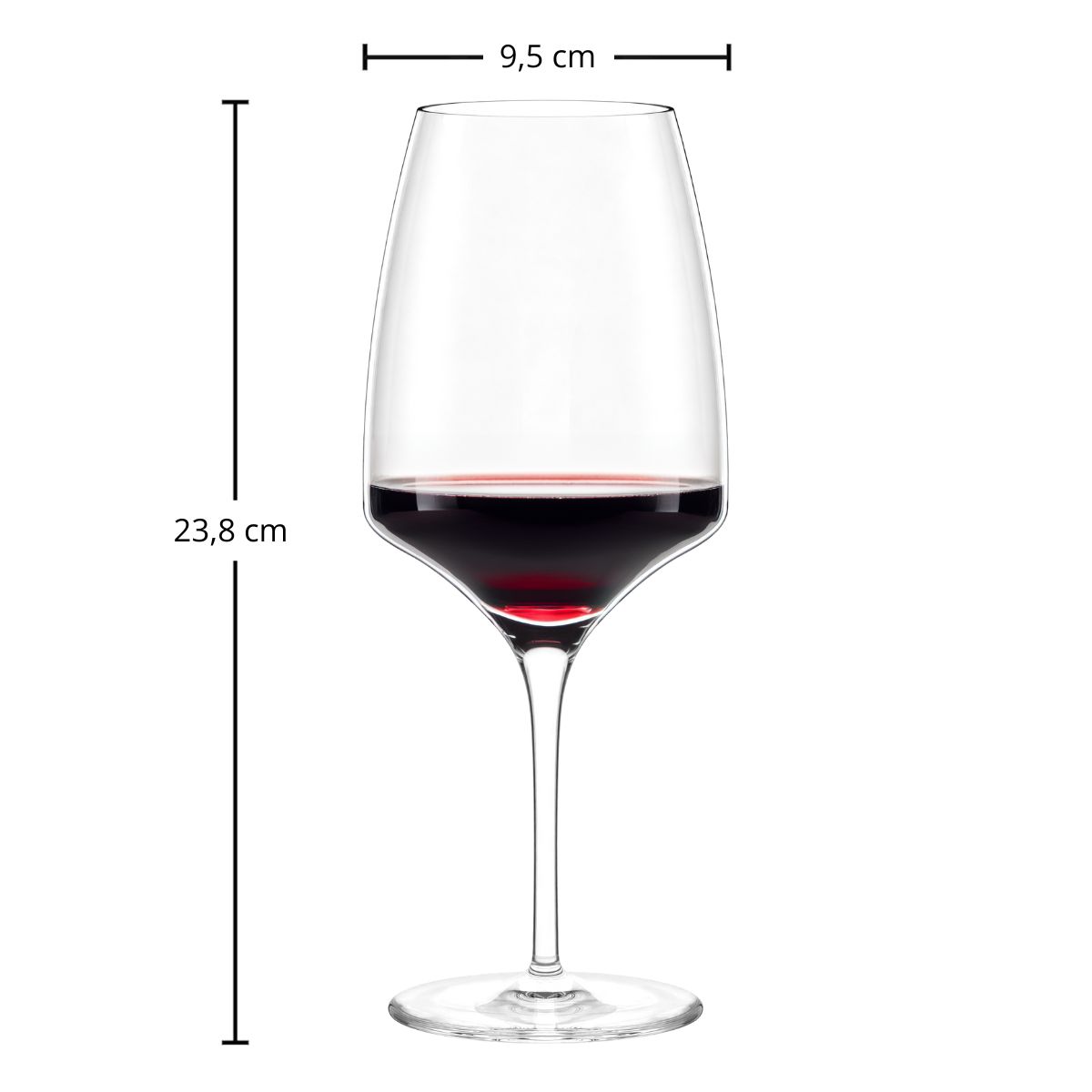 Bordeaux Rotweinglas | Experience - Stölzle Lausitz | 645 ml (6 Stk)