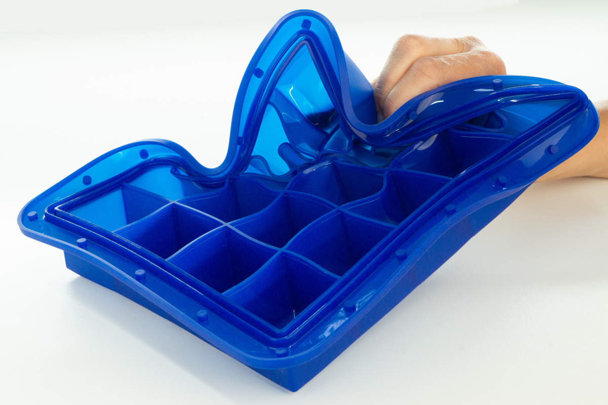 Eiswürfelform Arctic mit Deckel – Lurch | 20 x 4 cm