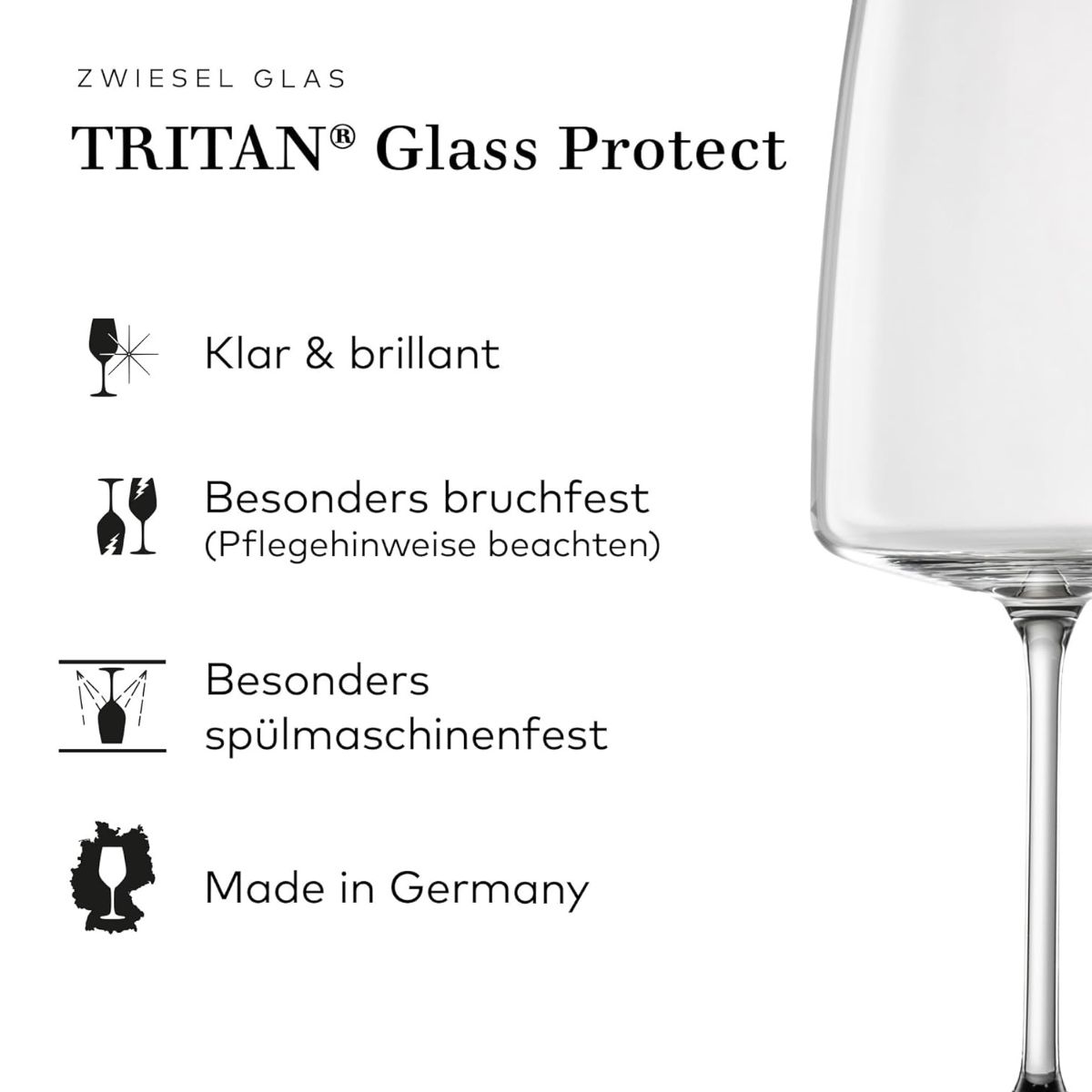 Weinglas Kraftvoll & Würzig | Sensa - Zwiesel Glas | 660 ml (6 Stk)
