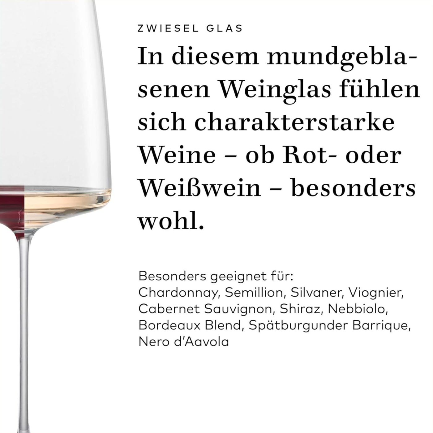 Weinglas Kraftvoll & Würzig | Vivami - Zwiesel Glas | 690 ml (6 Stk)