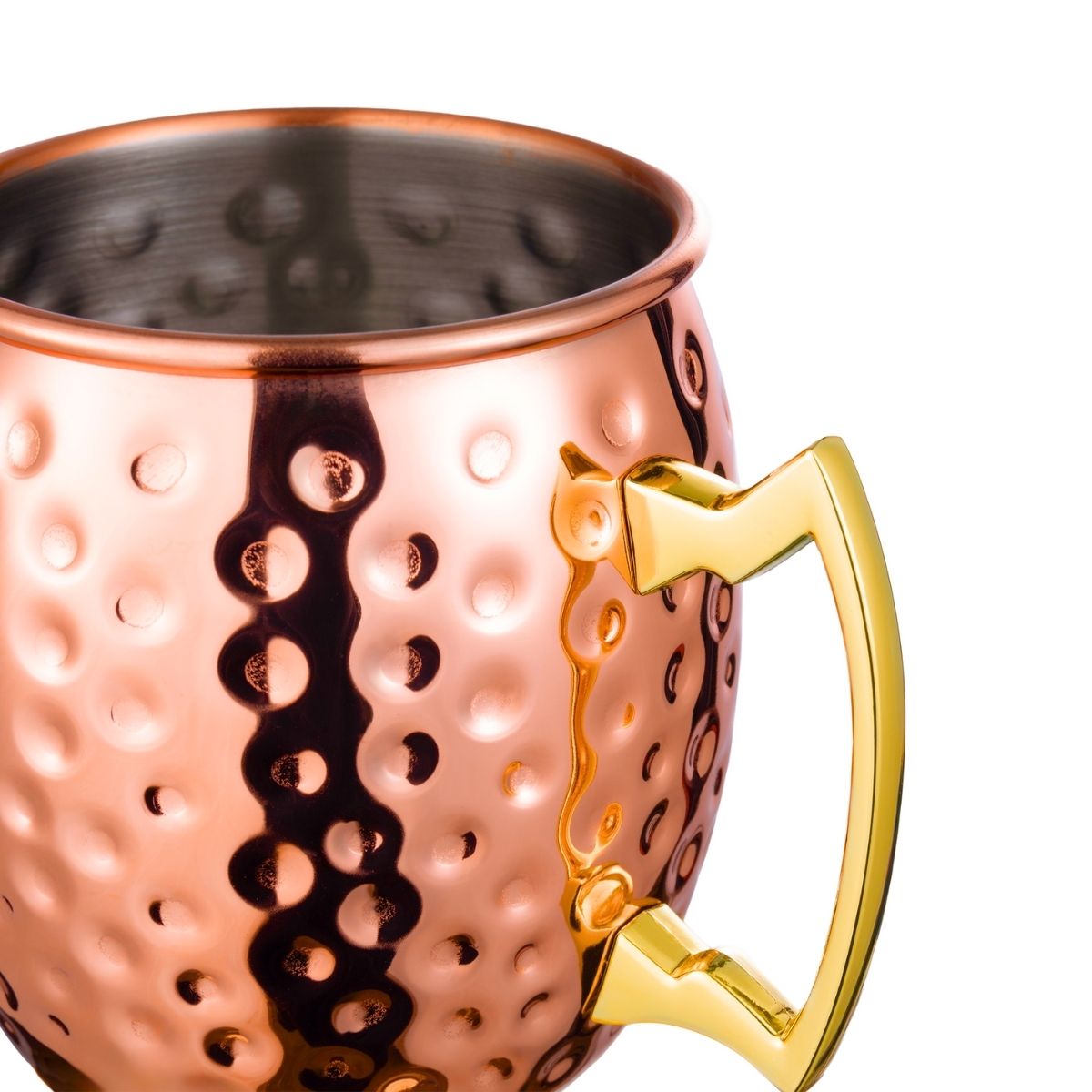 Moscow Mule Kupferbecher | gehämmert - 400 ml