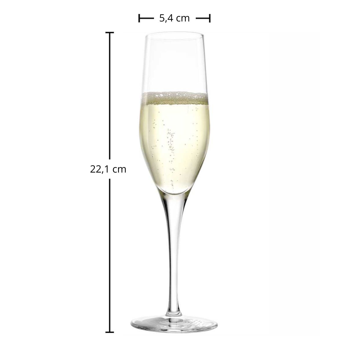 Sektglas | Exquisit - Stölzle Lausitz | 175 ml (6 Stk)
