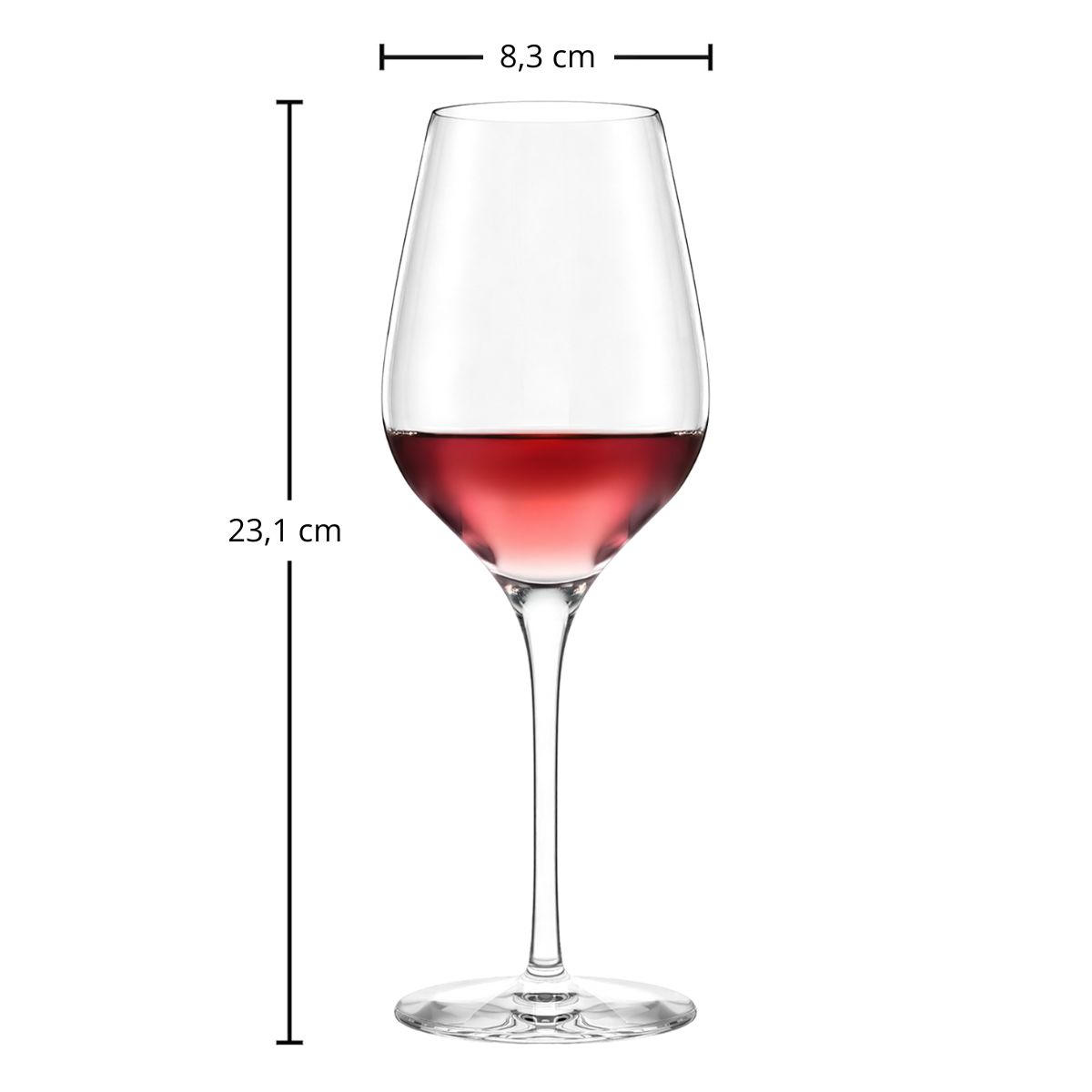 Universal Weinglas | Exquisit Royal - Stölzle Lausitz | 420 ml (6 Stk)