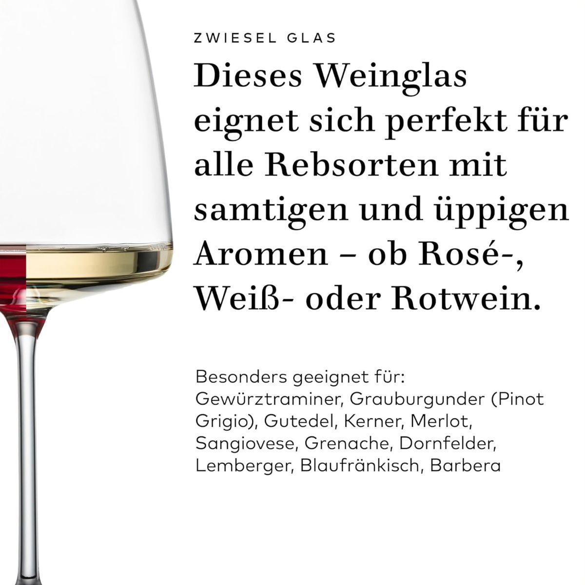 Weinglas Samtig & Üppig | Sensa - Zwiesel Glas | 0,2l Eiche - 710 ml (6 Stk)