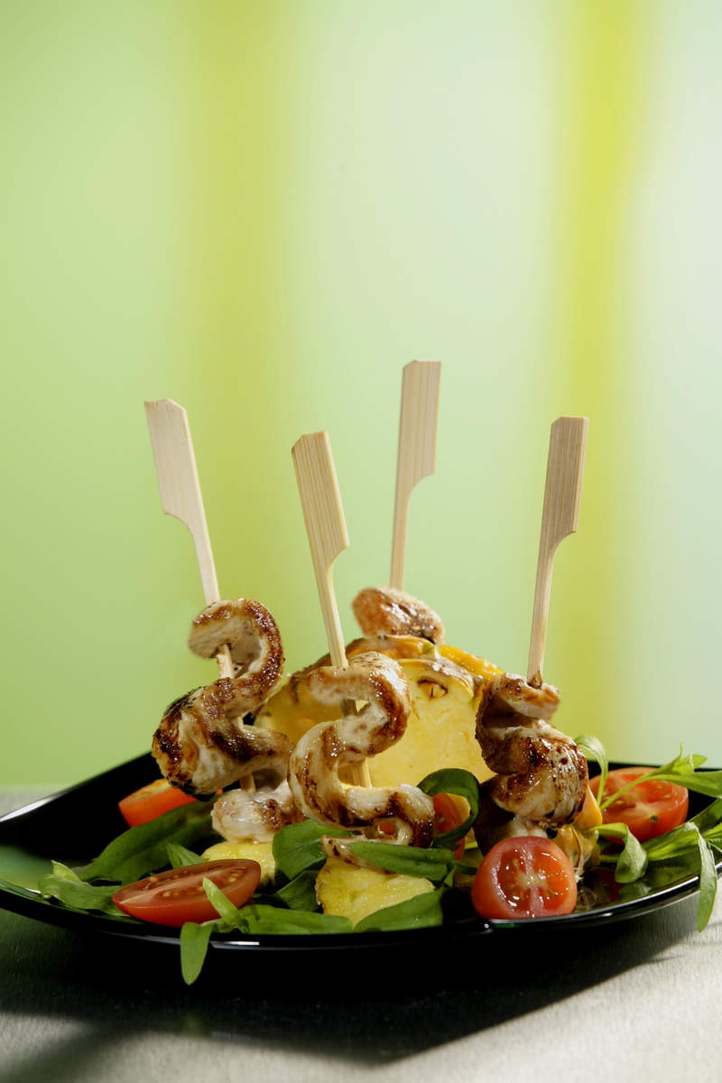 Fingerfood-Spieße "Golf" | 12 cm - Papstar Pure (250 Stk)