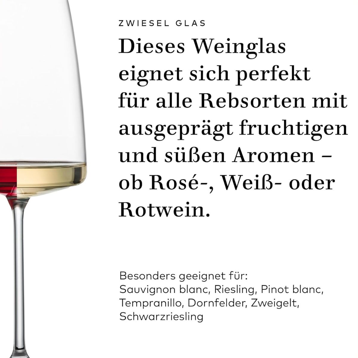 Weinglas Fruchtig & Fein | Sensa - Zwiesel Glas | 535 ml (6 Stk)