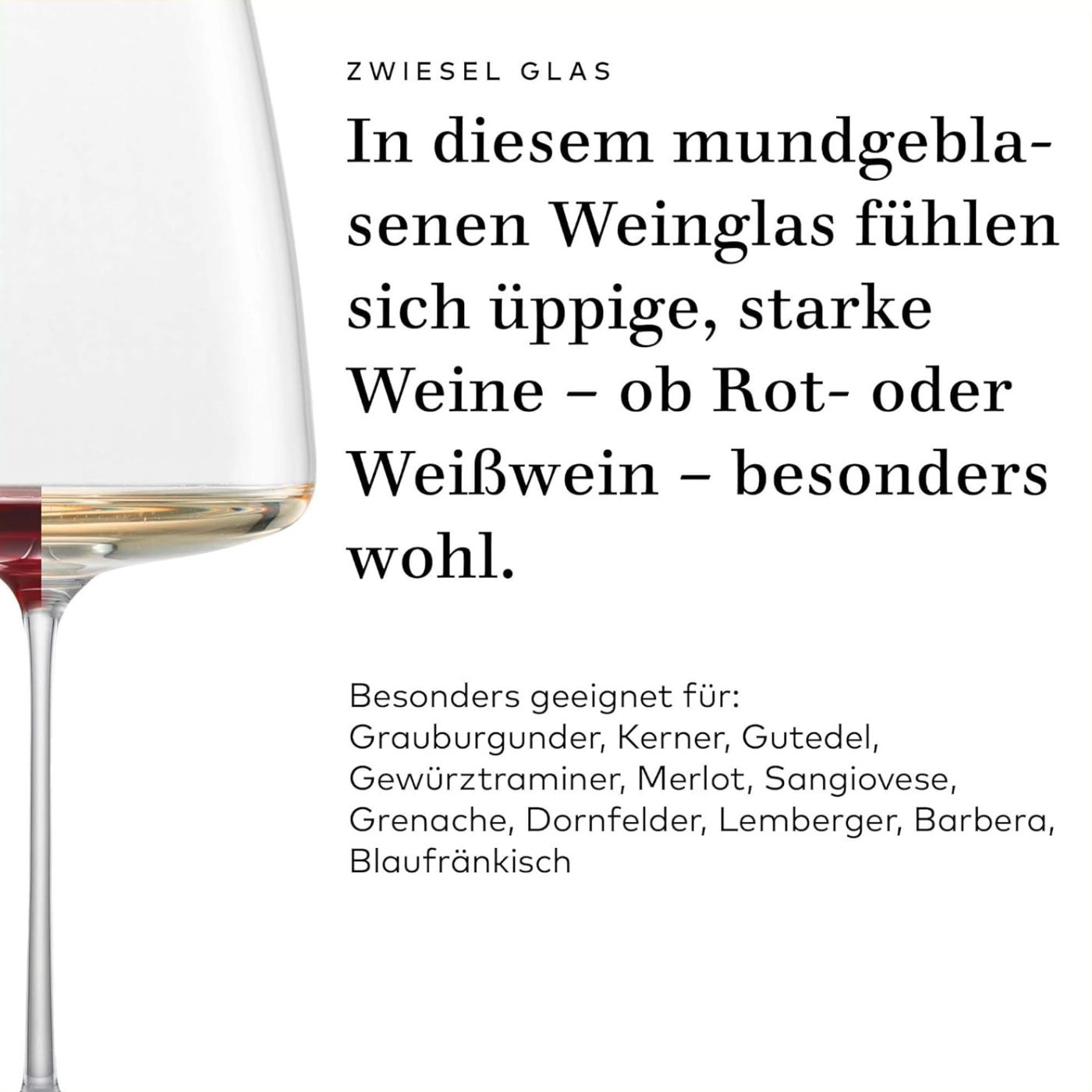 Weinglas Samtig & Üppig | Vivami - Zwiesel Glas | 740 ml (6 Stk)