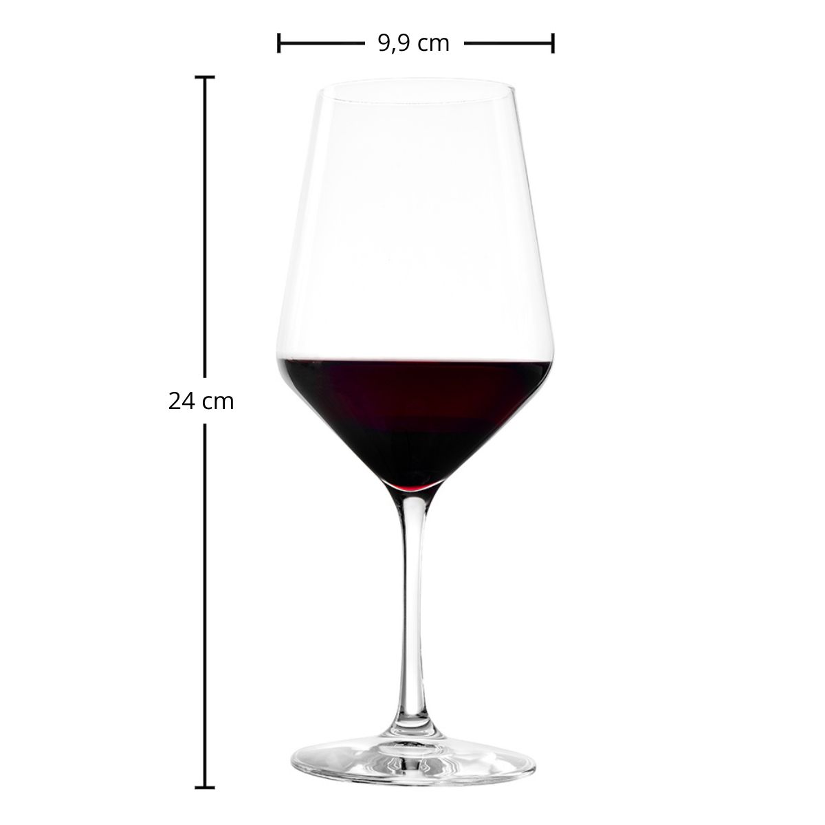 Bordeauxglas | Revolution - Stölzle Lausitz | 0,2l Eiche - 650 ml (6 Stk)