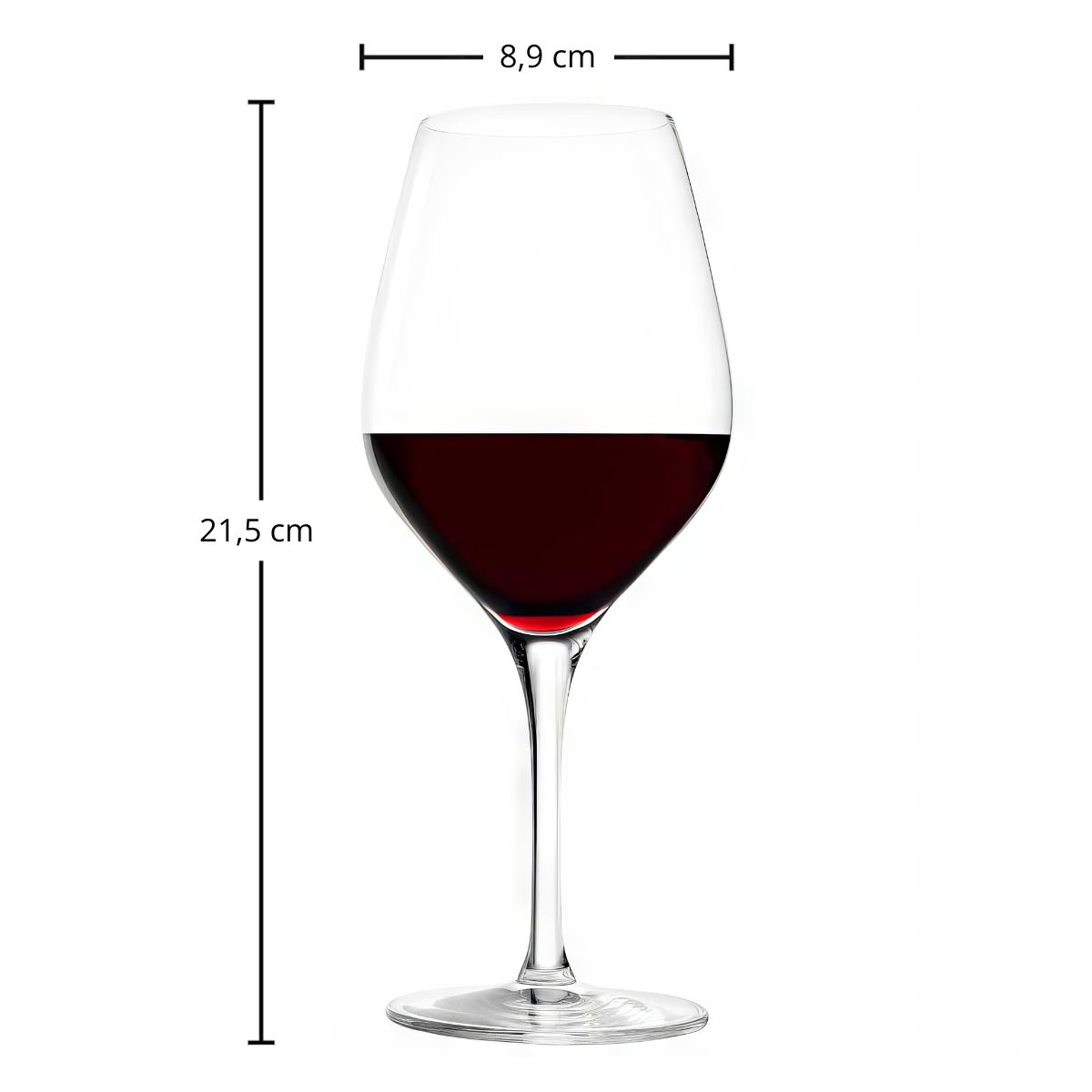 Rotweinglas | Exquisit - Stölzle Lausitz | 480 ml (6 Stk)