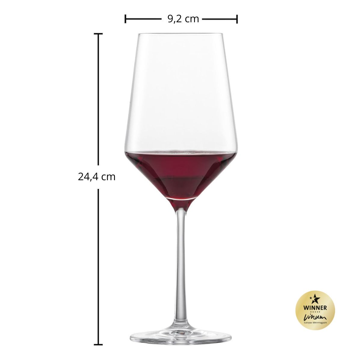 Cabernet Rotweinglas | Pure - Schott Zwiesel | 540 ml (6 Stk)