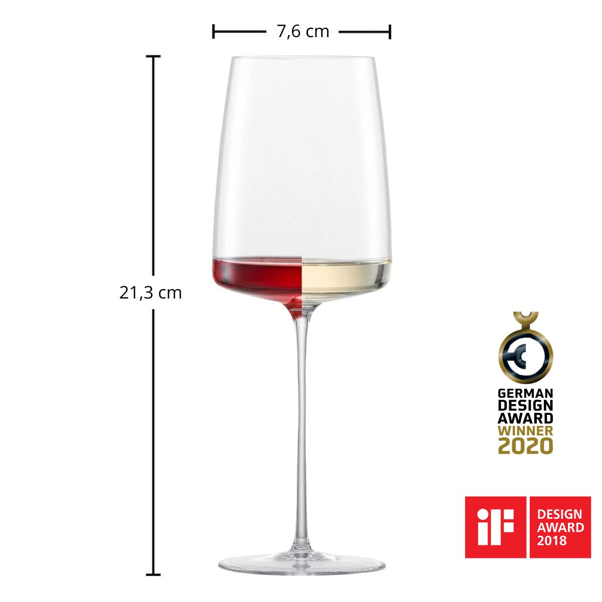Weinglas Leicht & Frisch | Vivami - Zwiesel Glas | 380 ml (6 Stk)