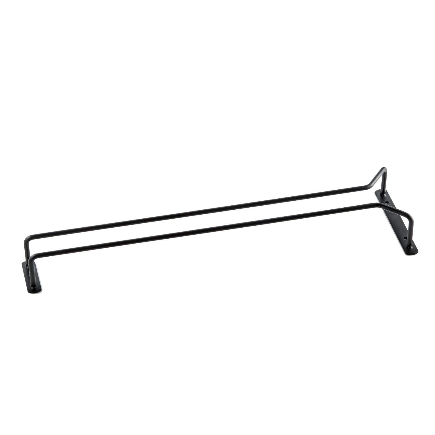 Gläserschiene schwarz | 61,5 cm