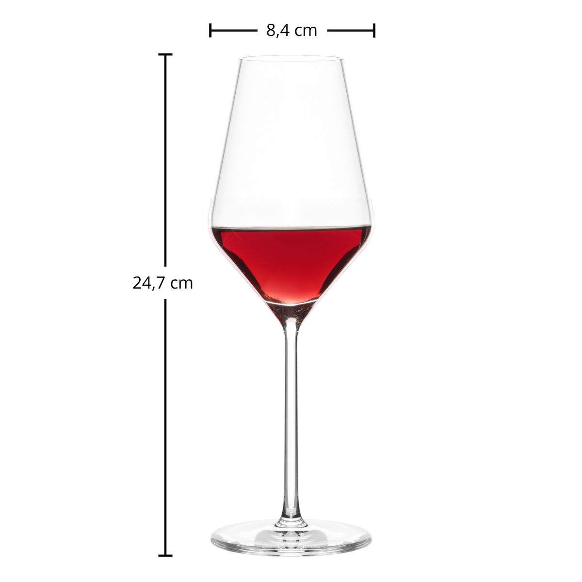 Chianti Rotweinglas | Q1 - Stölzle Lausitz | 400 ml (6 Stk)
